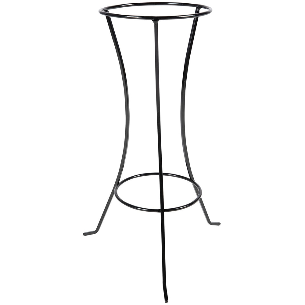Stativ ghiveci, metal, 50 cm, negru