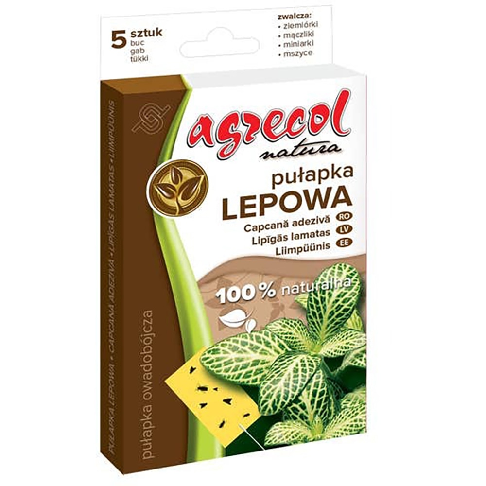 Capcana adeziva contra insectelor AGRECOL, 1 buc