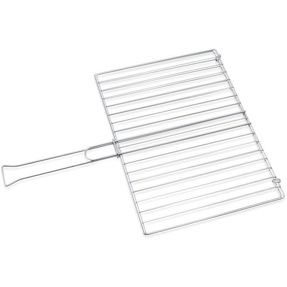 Grill pentru gratar BLOOMA, 40 x 29 cm, argintiu