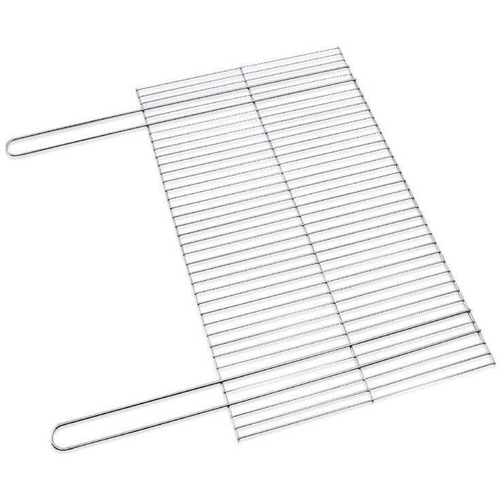 Grill pentru gratar BLOOMA, 67 x 40 cm, argintiu