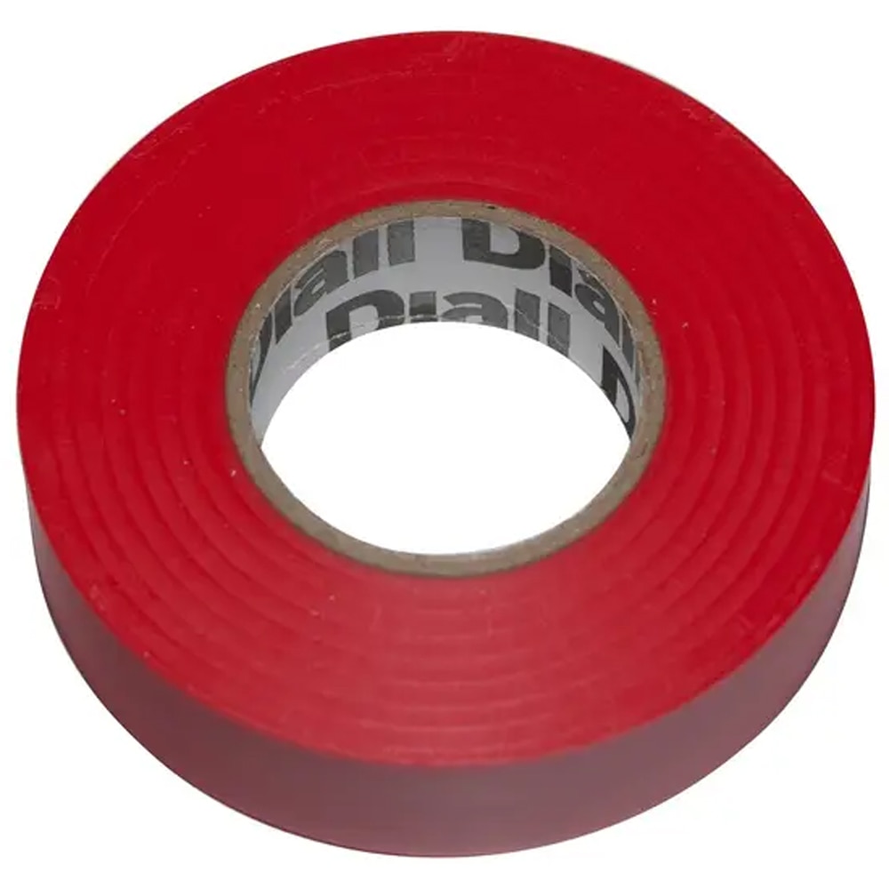 Banda izolatoare DIALL 100610881, 19 mm x 33 m, rosu