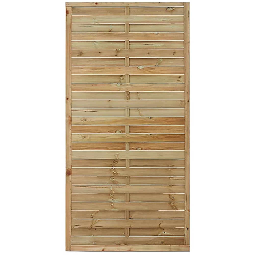 Panou gard Khoper 100611395, 90x180 cm, maro