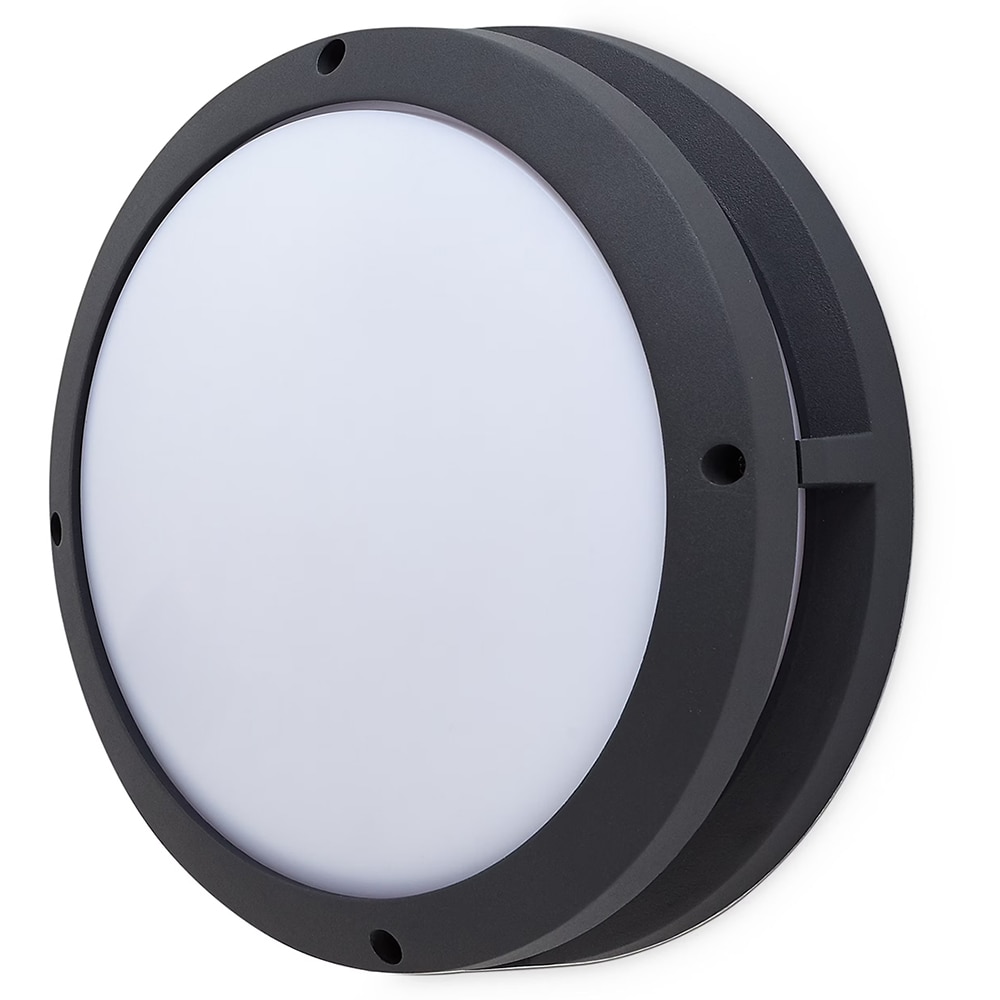 Aplica exterior LED BLOOMA Coffman, 15W, 680lm, IP44, antracit
