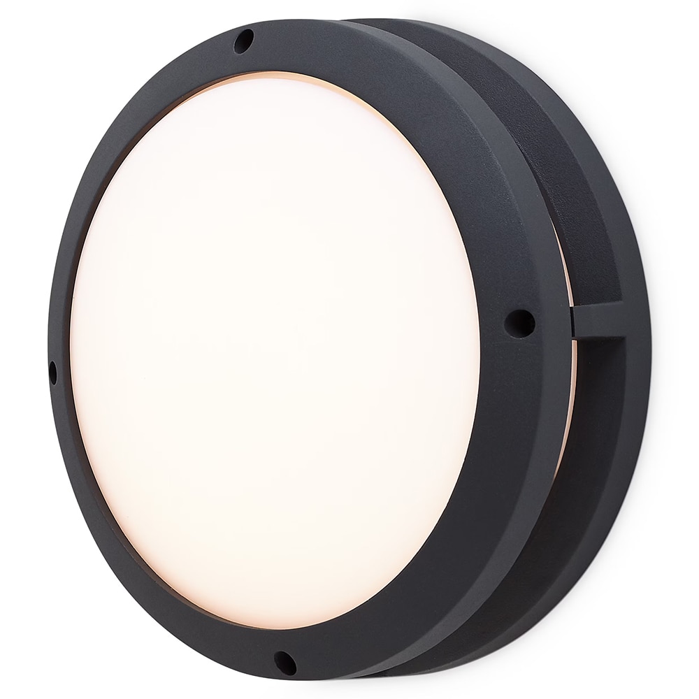 Aplica exterior LED BLOOMA Coffman, 15W, 680lm, IP44, antracit