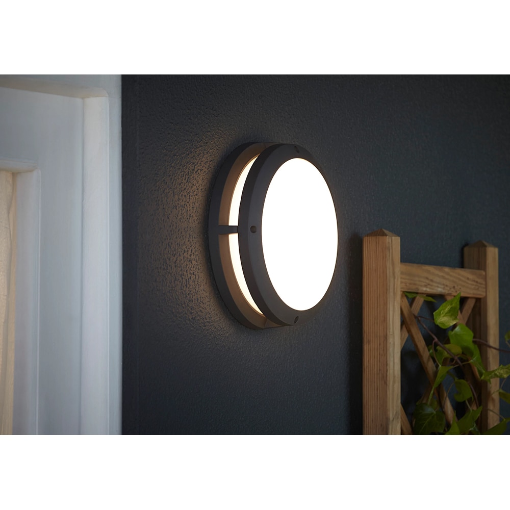 Aplica exterior LED BLOOMA Coffman, 15W, 680lm, IP44, antracit