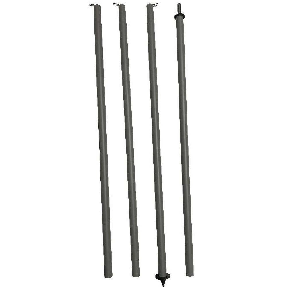 Sistem prindere copertina Blooma, otel, argintiu