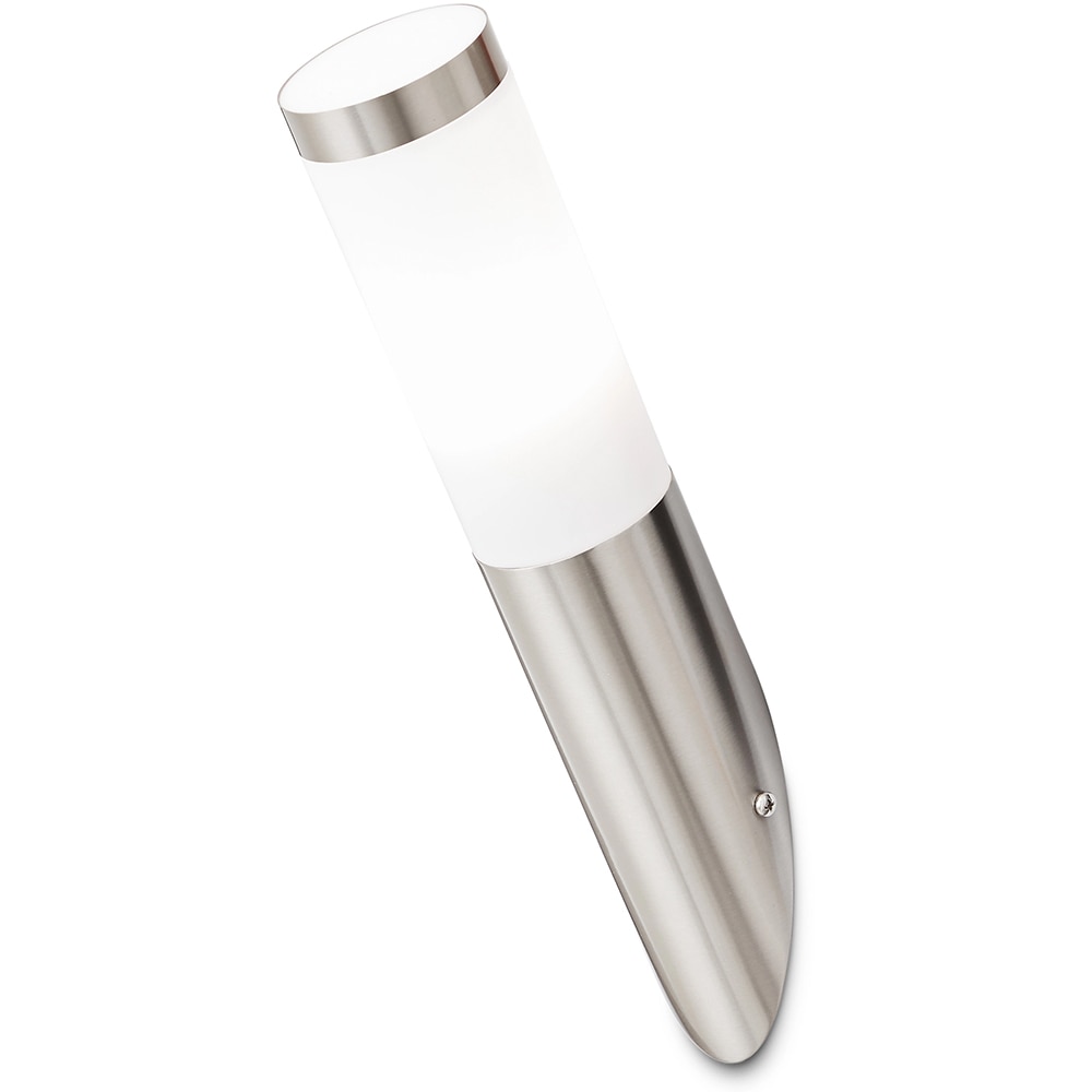 Aplica exterior BLOOMA Hollis, E27, 15W, IP44, argintiu