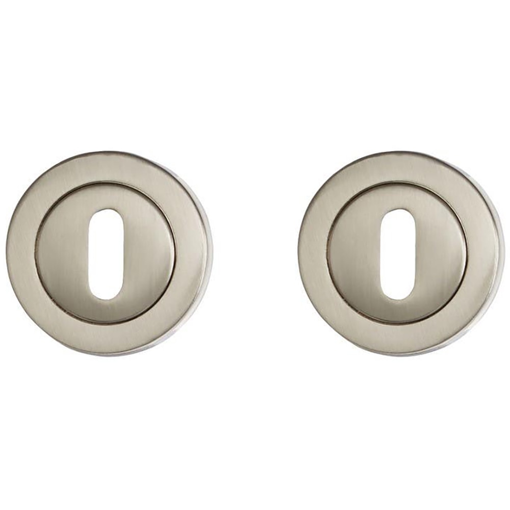 Rozeta COLOURS 100613225, aliaj de zinc, argintiu