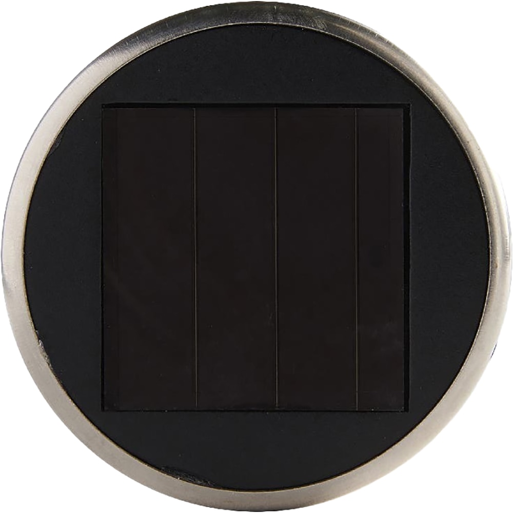 Lampa solara LED, 0.06 W, 5000K, otel inoxidabil, argintiu