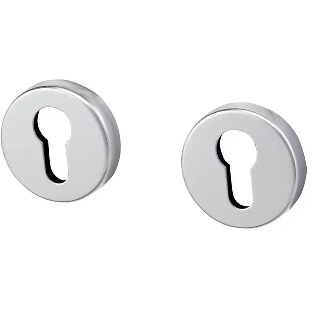 Rozeta pentru cilindru design ag, aluminiu, argintiu