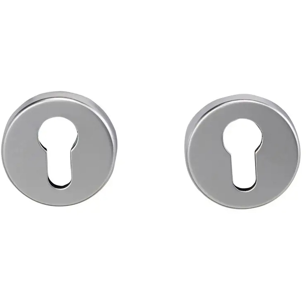 Rozeta pentru cilindru design ag, aluminiu, argintiu