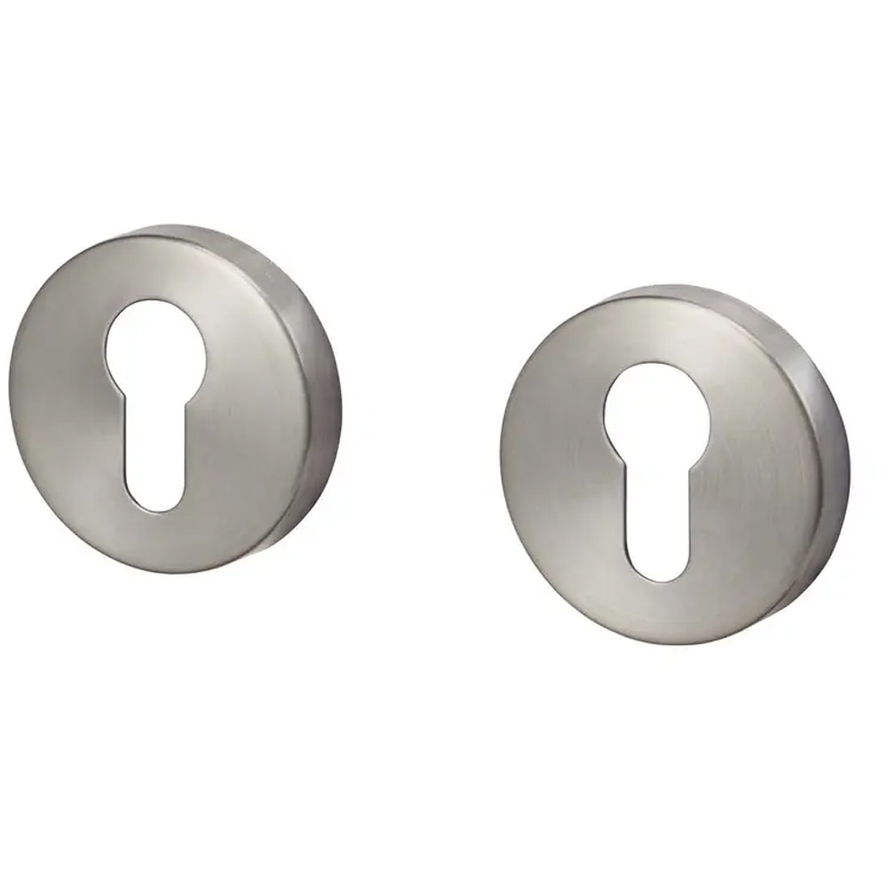 Rozeta pentru cilindru COLOURS 100613807, design ae, otel inoxidabil, crom