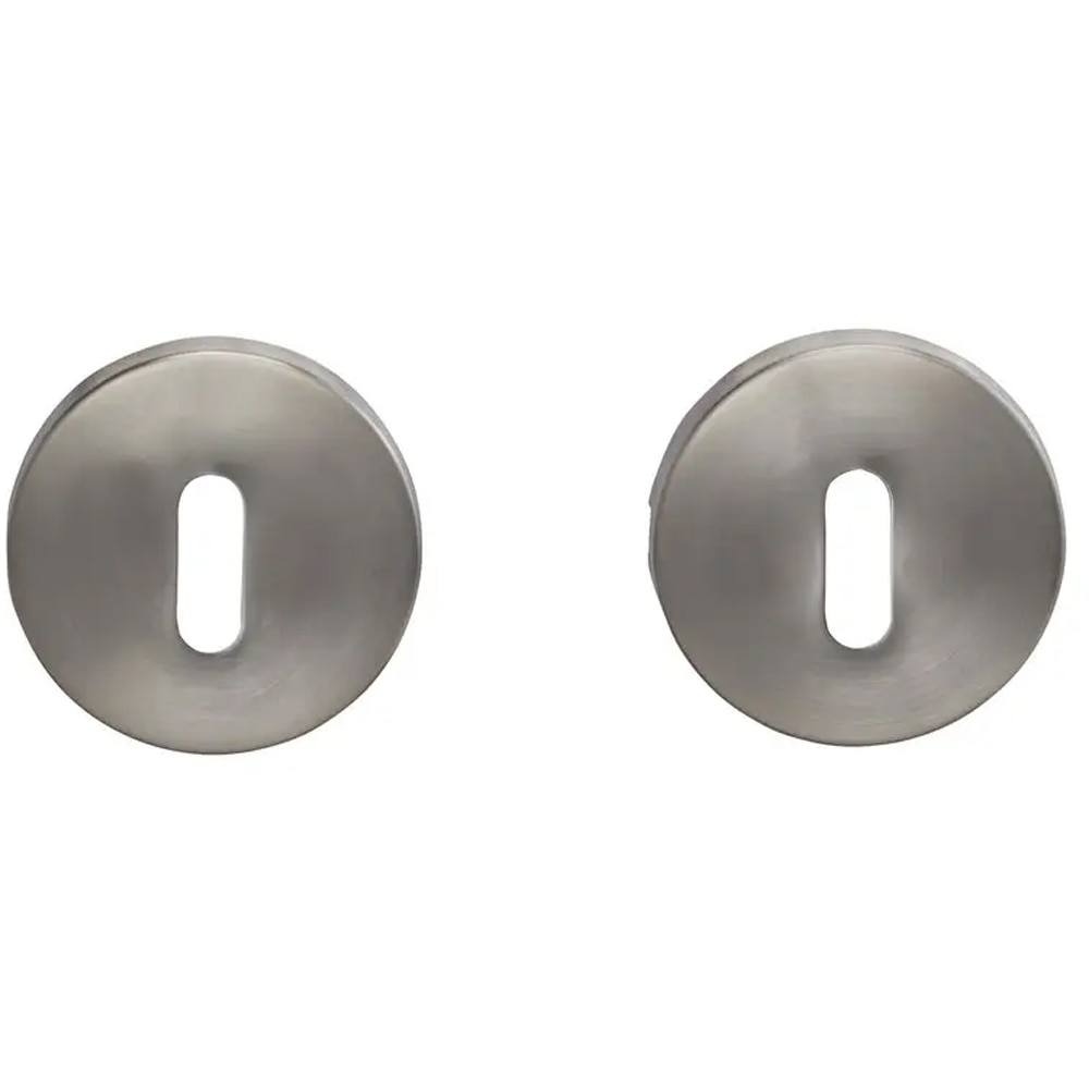 Rozeta pentru cheie COLOURS 100613808, design ae, otel inoxidabil, crom