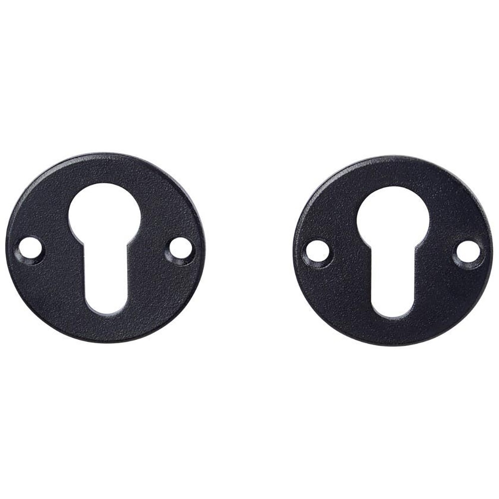 Rozeta COLOURS 100613817, aliaj de zinc, negru