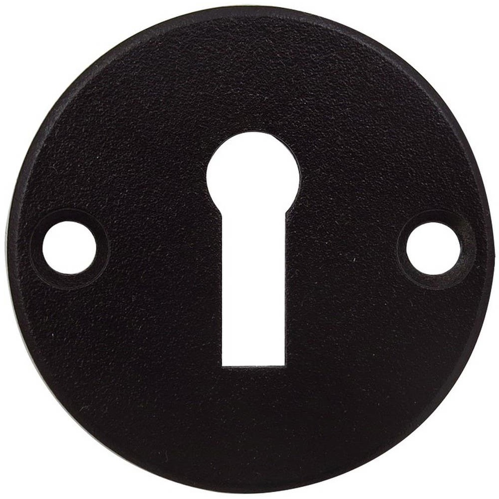 Rozeta COLOURS 100613818, aliaj de zinc, negru