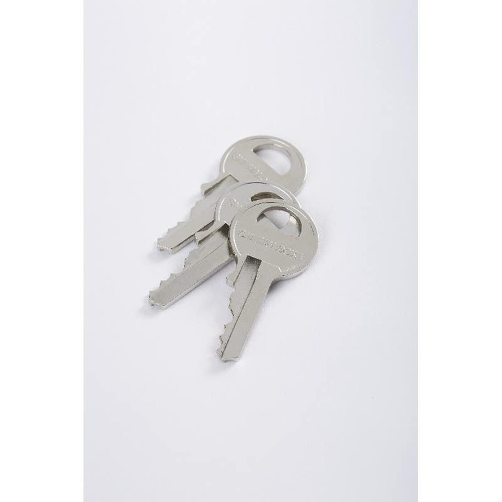 Lacat laminat SMITH AND LOCKE, otel, invelis PVC, 50mm, negru