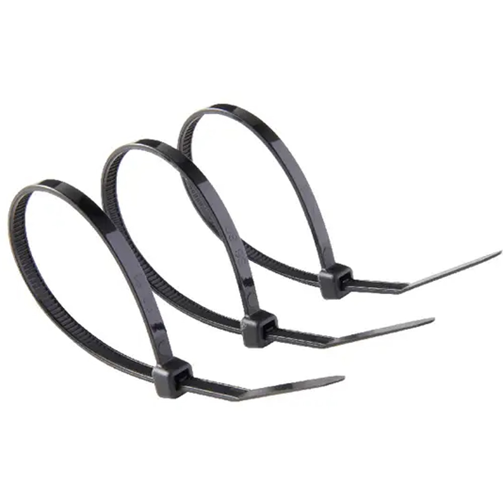 Colier  DIALL 100615256,  3.5 x 150 mm, 100buc, negru