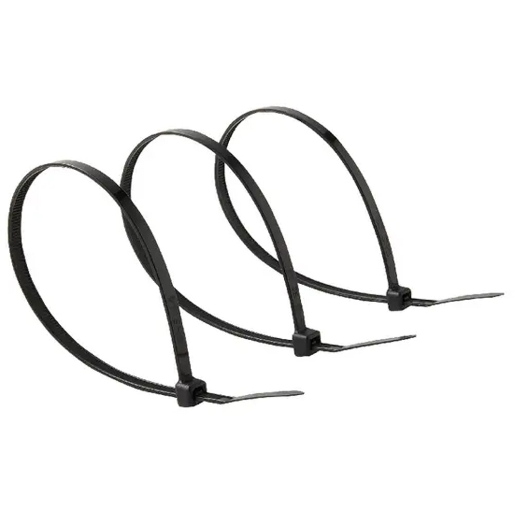 Colier  DIALL 100615258,  4.8 x 250 mm, 100buc, negru