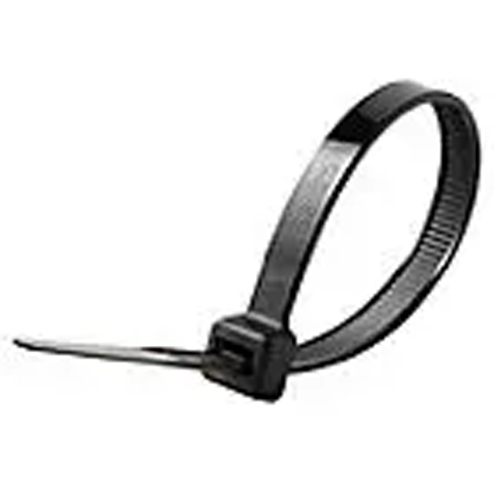 Colier  DIALL 100615260,  4.8 x 300 mm, 100buc, negru