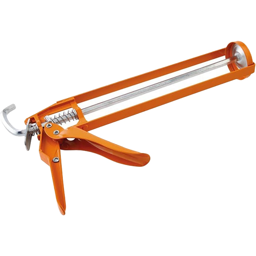 Aplicator pentru silicon si adeziv DIALL, aluminiu, portocaliu