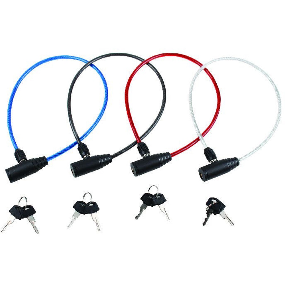 Antifurt otel bicicleta SMITH AND LOCKE, invelis PVC, 6 x 550mm, 2 chei