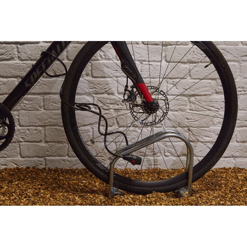Antifurt otel bicicleta SMITH AND LOCKE, invelis PVC, 6 x 550mm, negru