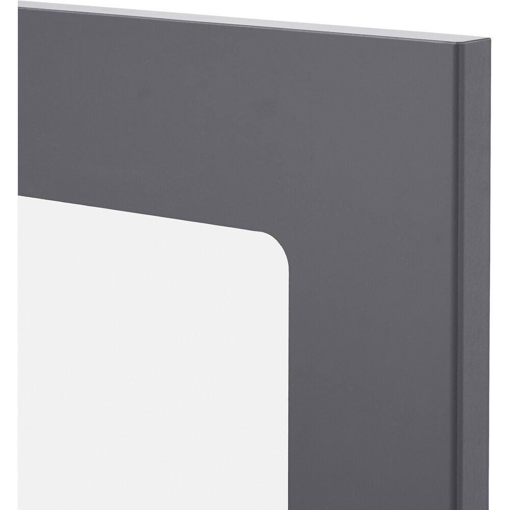 Front usa GOODHOME Stevia, sticla, 29.7 x 71.5 x 1.8 cm, gri