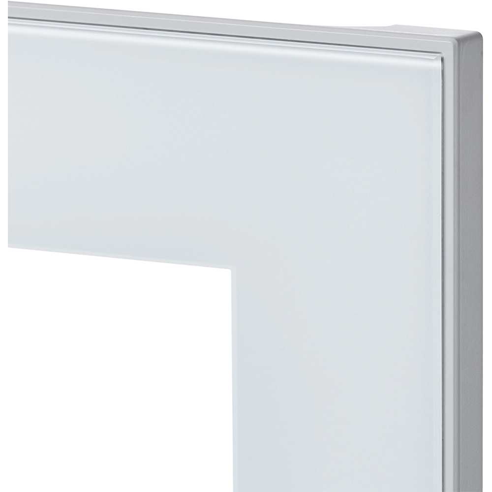 Front usa GOODHOME Winterana, Sticla,MDF, 39.7 x 71.5 x 2 cm, Alb