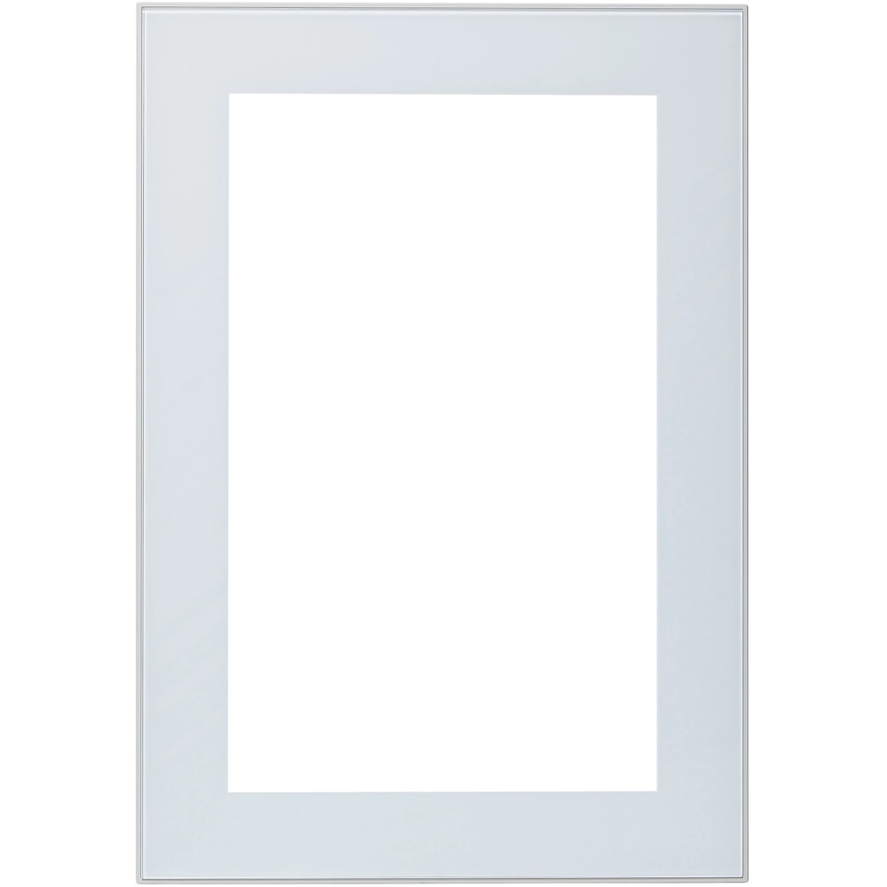 Front usa GOODHOME Winterana, Sticla,MDF, 49.7 x 71.5 x 2 cm, Alb