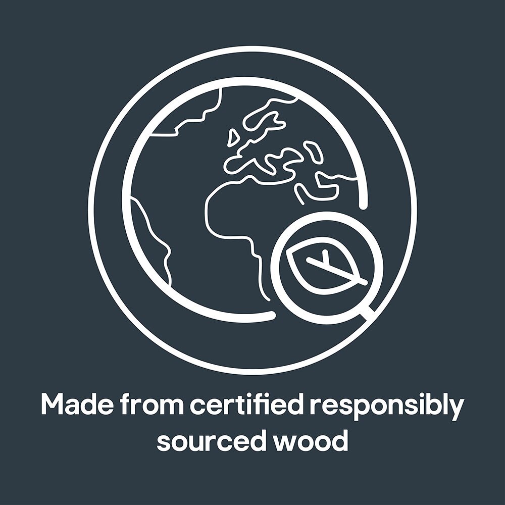 Front usa GOODHOME Balsamita, PAL,14.7 x 71.5 x 1.6 cm, alb
