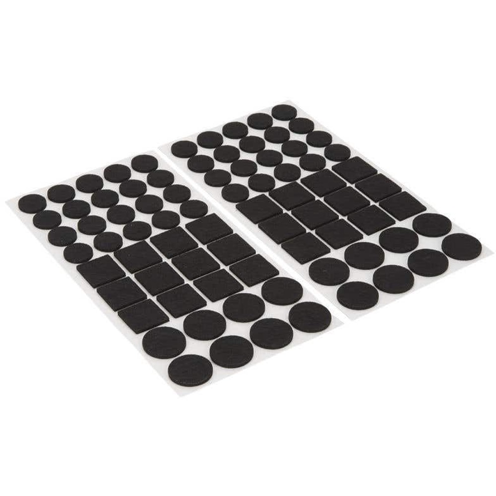 Protectii podea pentru scaune si mobilier DIALL, adezive, 80buc