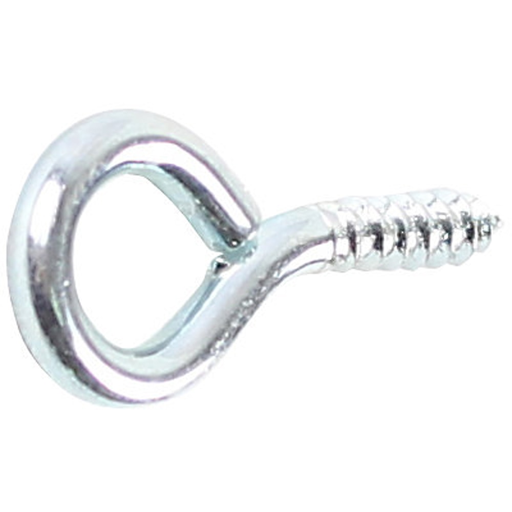 Carlig filetat tip O Diall, otel placat cu zinc, 20 x 11 mm, 10 bucati