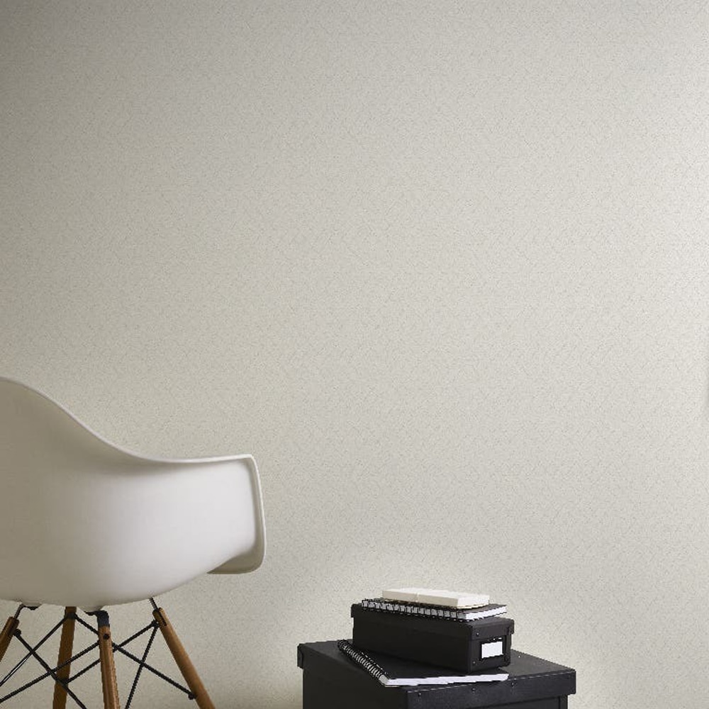 Tapet GOODHOME Tolpis, vinil, 0.53 x 10 m, alb