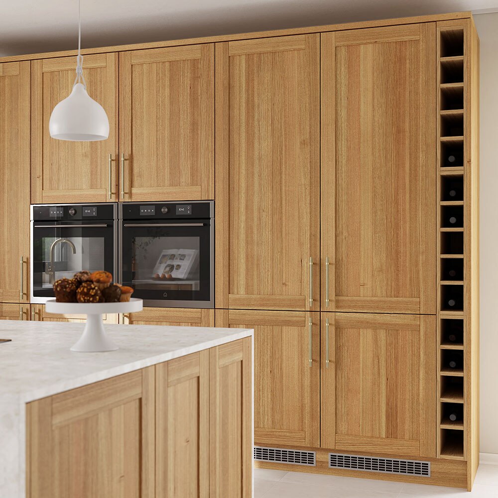 Panouri repl sertar GOODHOME Verbena, 32 x 72 x 1.8 cm, PAL-Stejar, maro