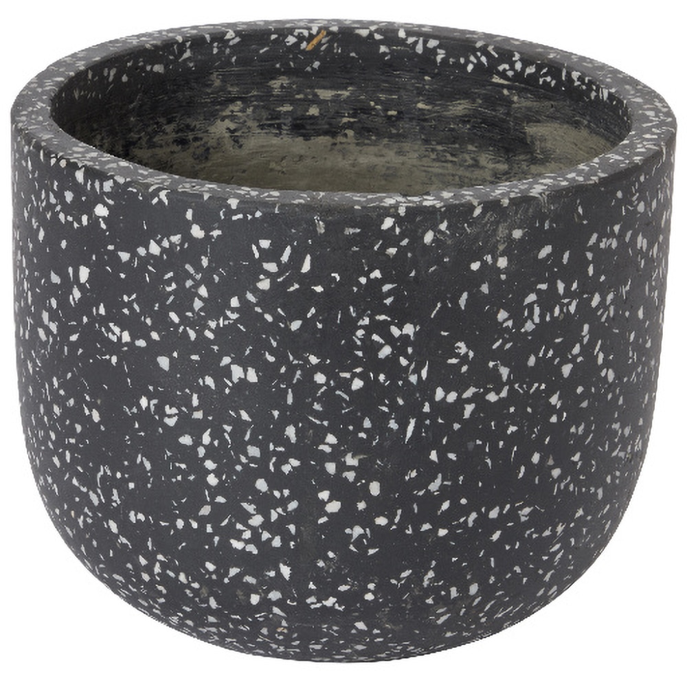 Ghiveci flori GOODHOME, terrazzo, D 21.2 cm, gri
