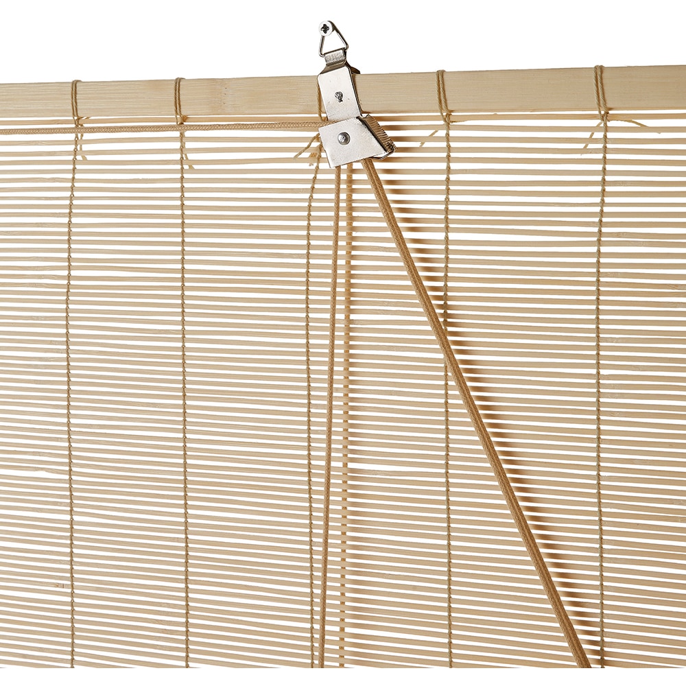 Jaluzea tip rulou cu aspect natural COLOURS, 120 x 180 cm, bambus, maro