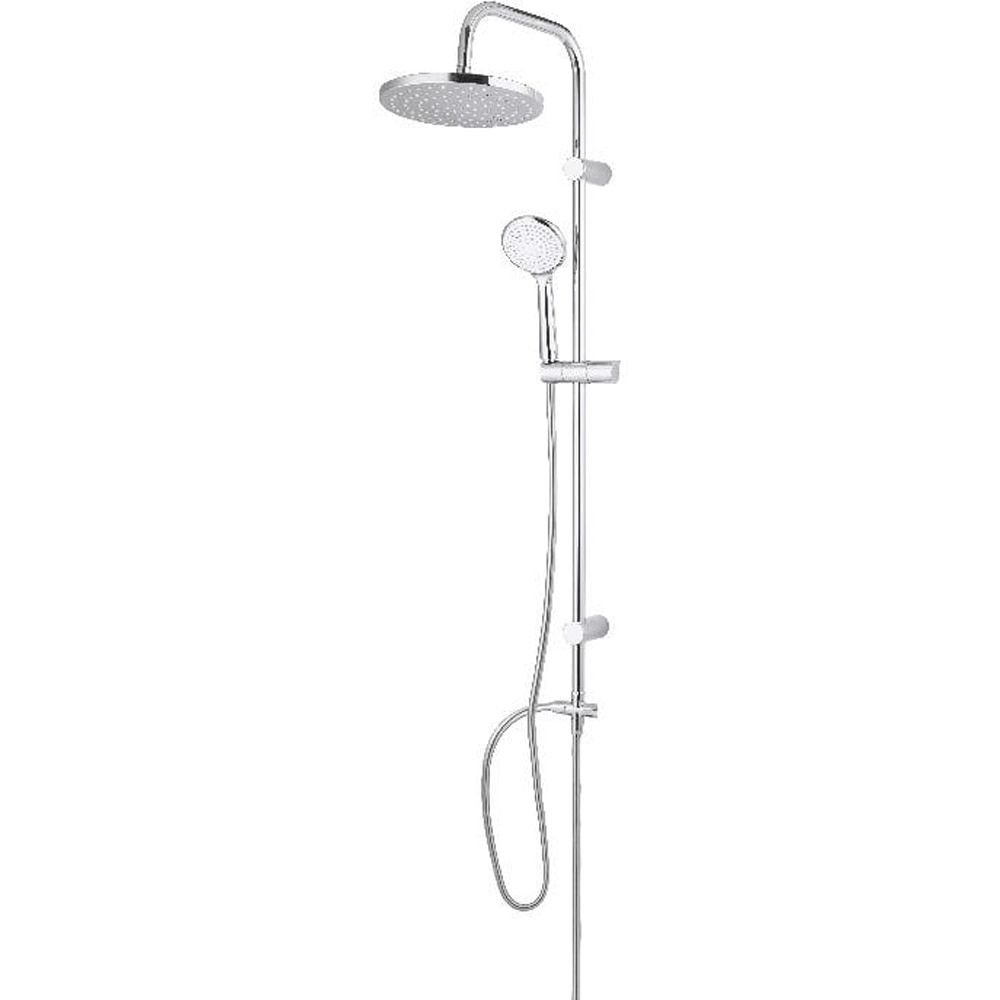 Sistem dus GOODHOME Cavally, 3 functii, crom