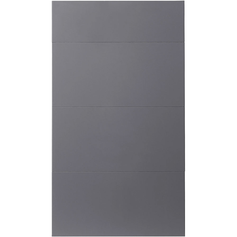 Front usa GOODHOME Stevia, MDF, 49.7 x 71.5 x 1.8 cm, gri antracit
