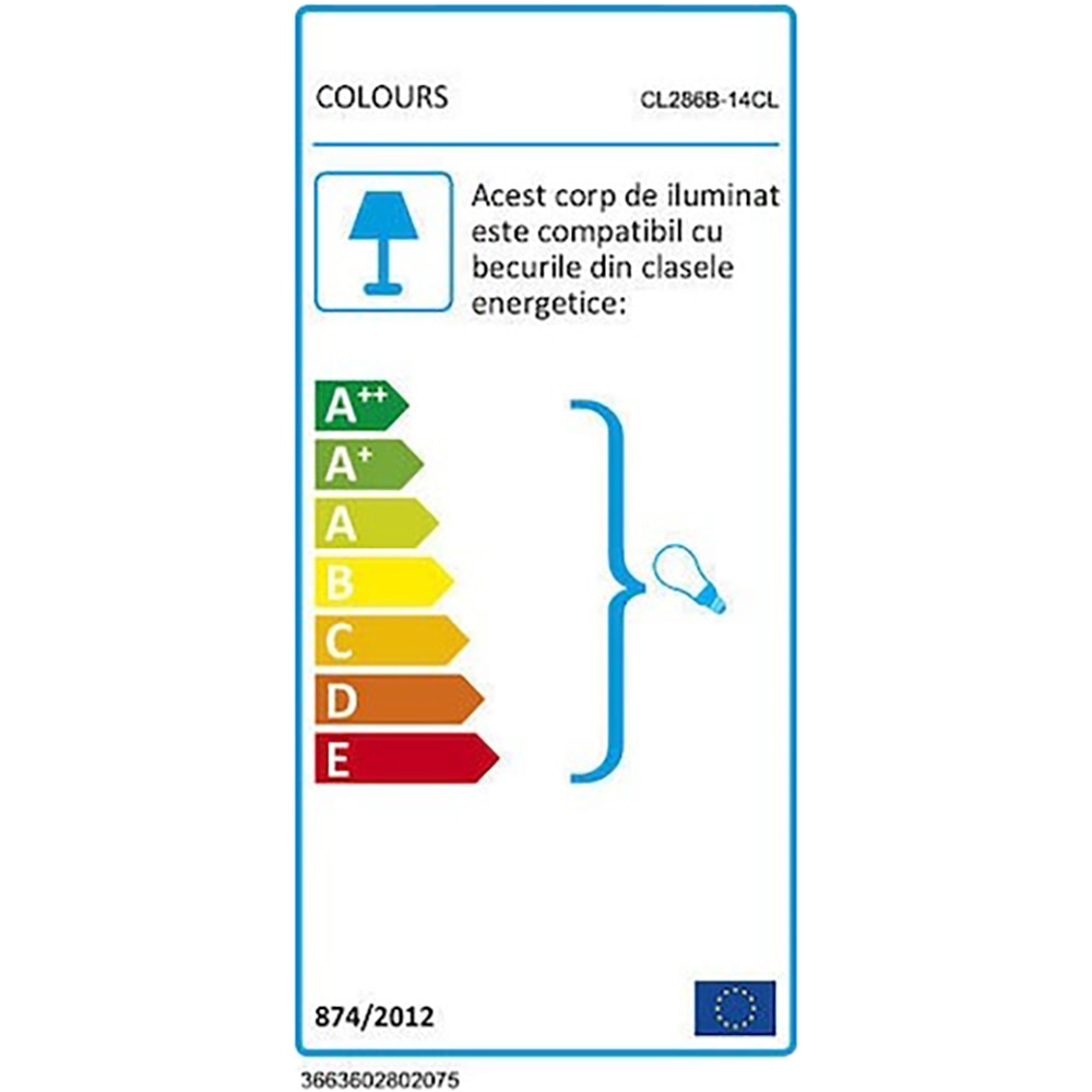 Plafoniera 14 spoturi LED COLOURS Caelus, 14 x G9, 40W, IP20, crom