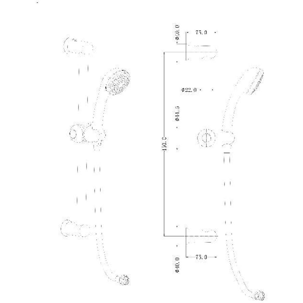 Set dus Nakri, 1 functie, argintiu
