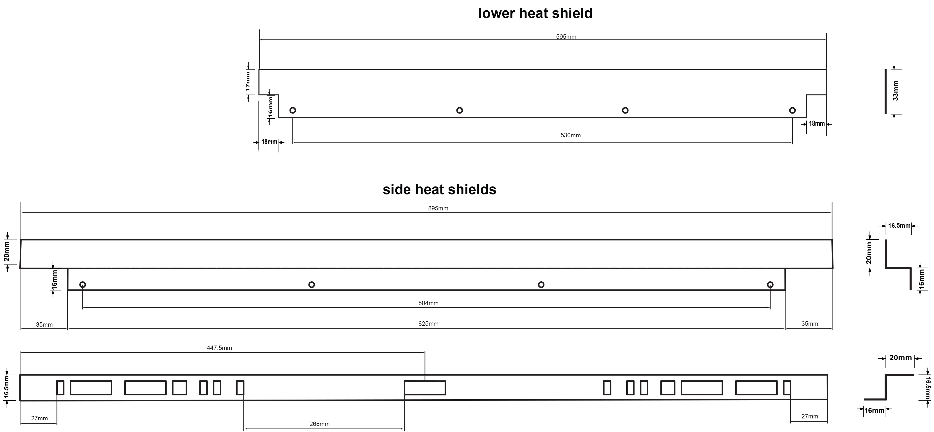 Deflector de caldura pentru cuptor GOODHOME, otel, 89.5 cm, gri