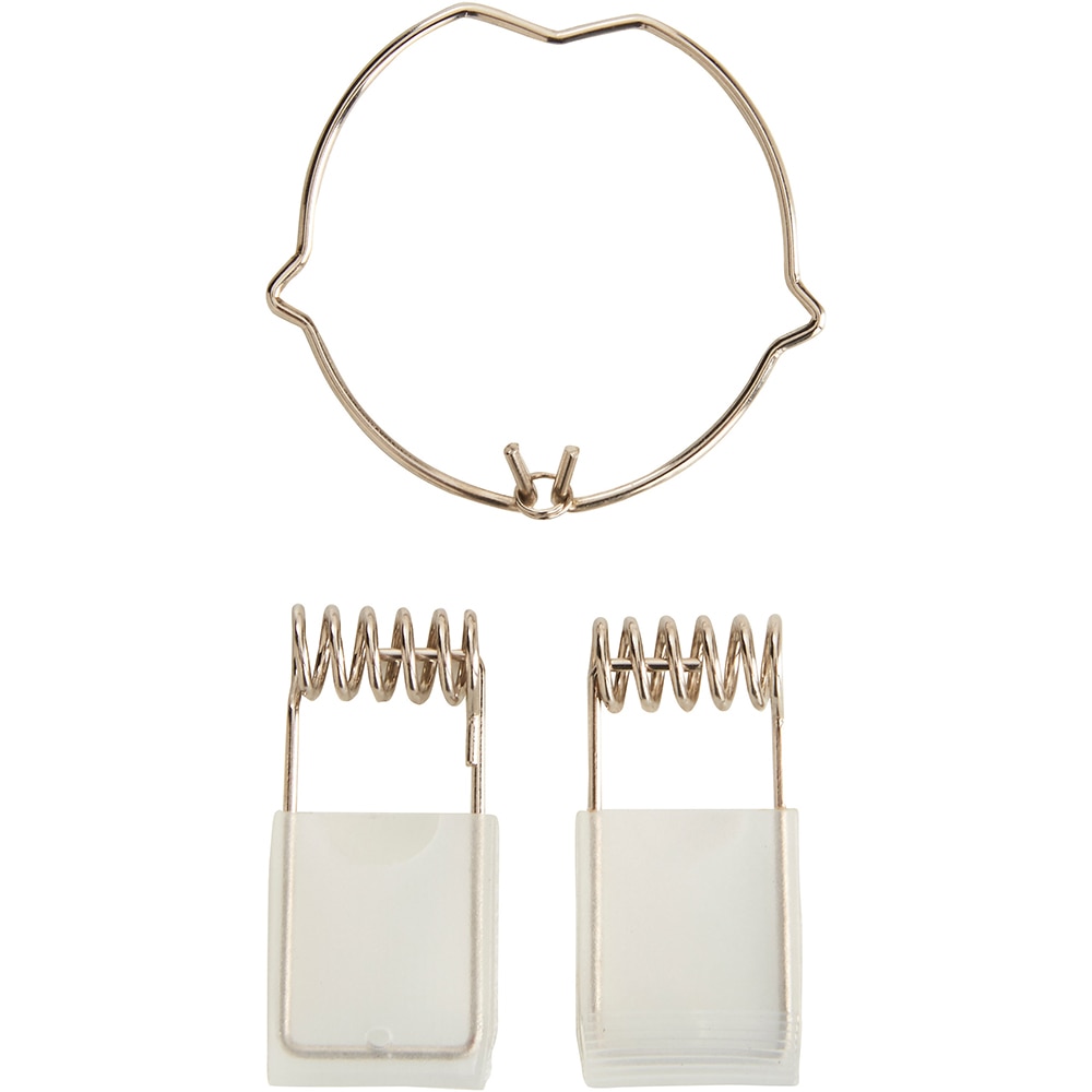 Set accesorii cleme pentru spot Colours, IP20, argintiu