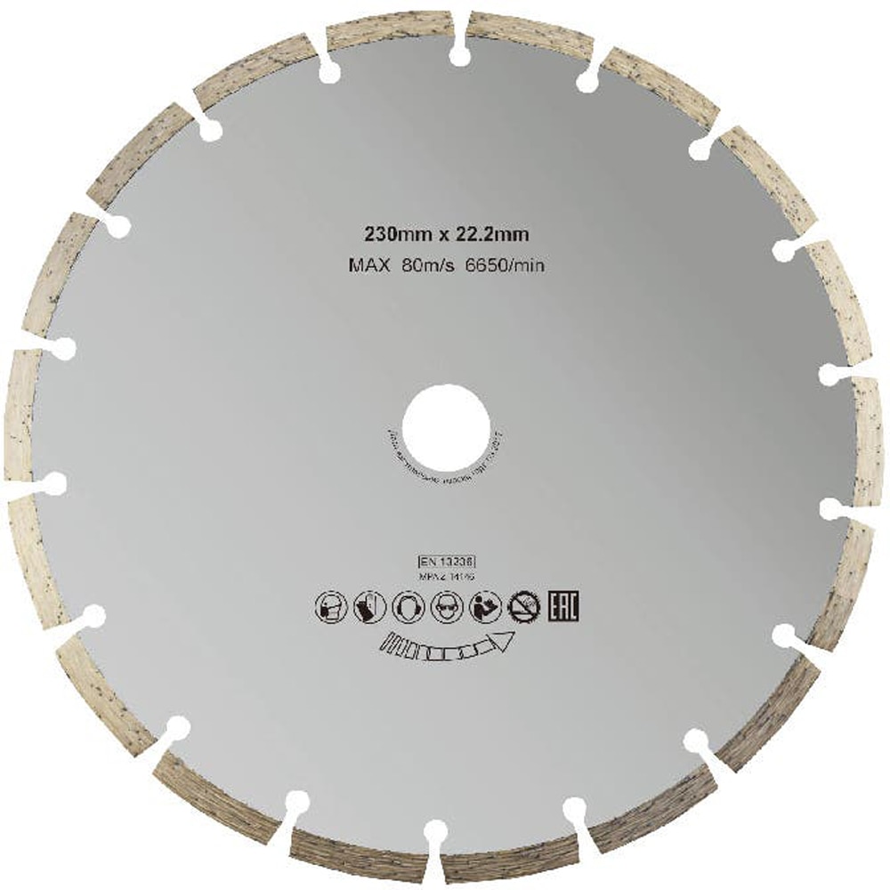 Disc polizor OPP1, segmentat, 230mm