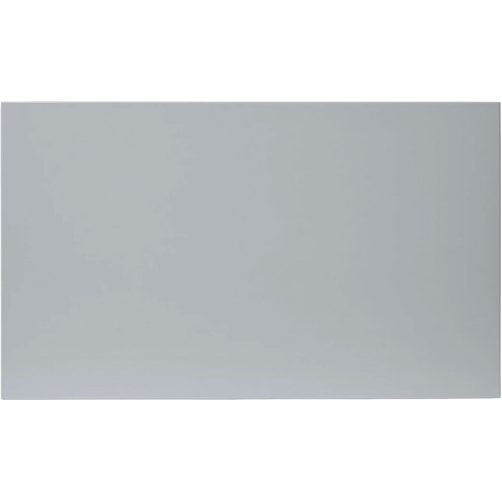 Front usa cu 2 sertare GOODHOME Alisma, MDF, 59.7 x 35.6 x 1.8 cm, gri