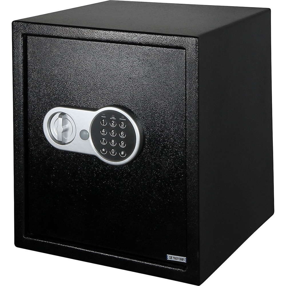 Seif mobila SMITH AND LOCKE, inchidere electronica, 400 x 350 x 350mm, negru