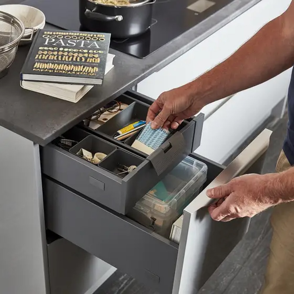 Suport tacamuri GOODHOME Nitaki 100625278, 18x9cm, gri