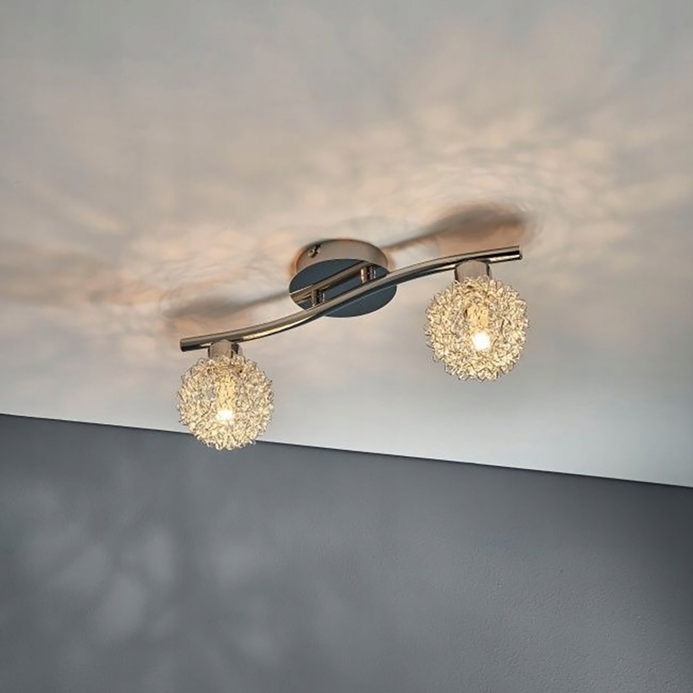 Spot LED COLOURS Phaidros, 2 x G9, 25W, IP20, crom