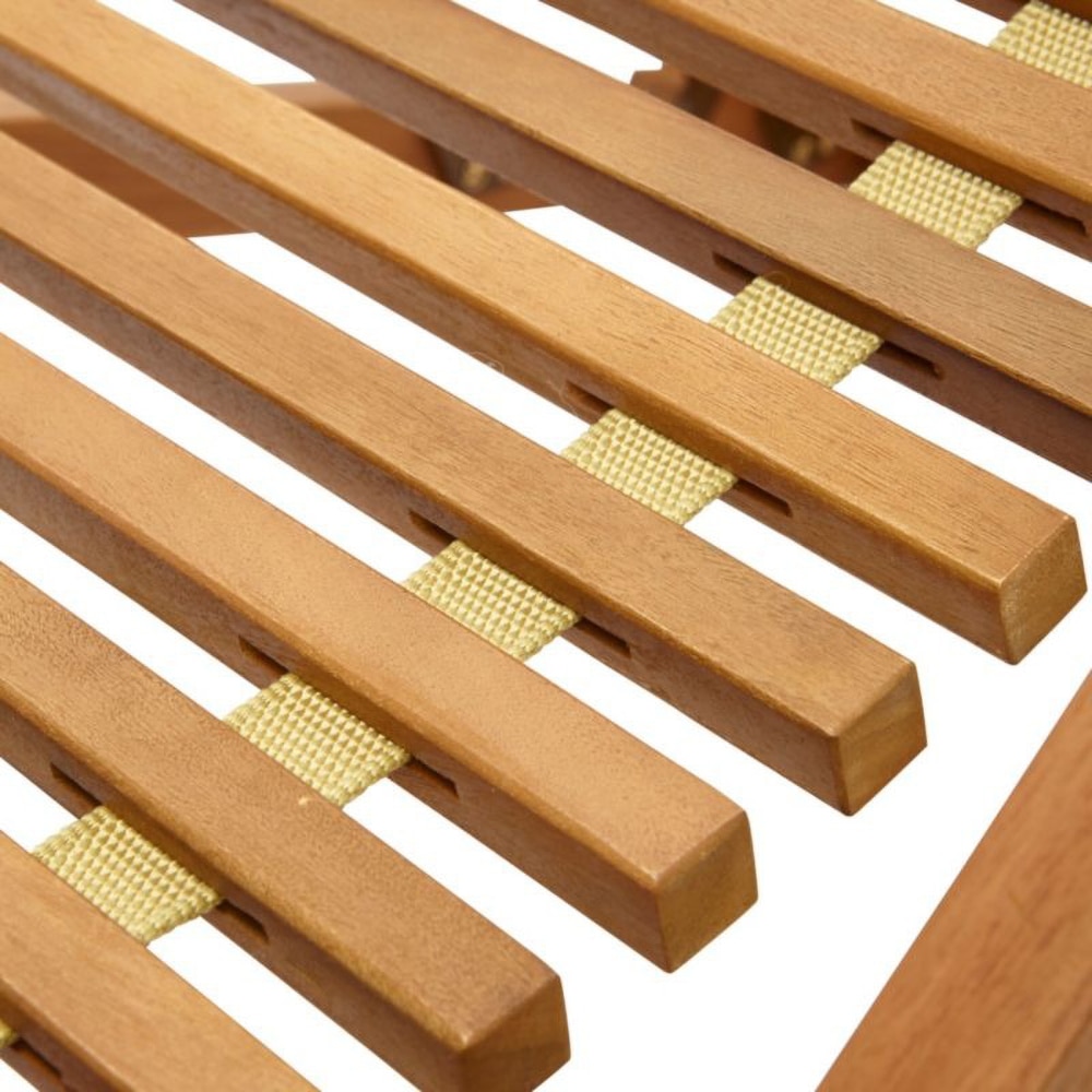 Scaun terasa GOODHOME Blooma Chilienne, lemn, 87 x 60 x 104 cm, maro