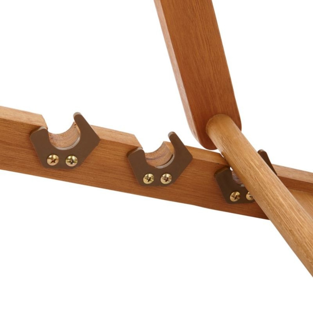 Scaun terasa GOODHOME Blooma Chilienne, lemn, 87 x 60 x 104 cm, maro