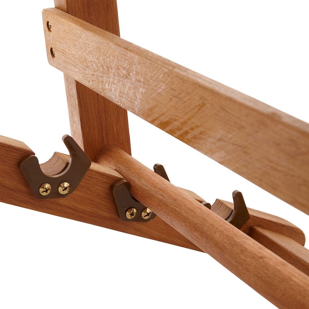 Scaun terasa GOODHOME Blooma Chilienne, lemn, 87 x 60 x 104 cm, maro